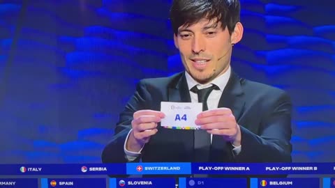 Porn sounds during the EURO 2024 draw