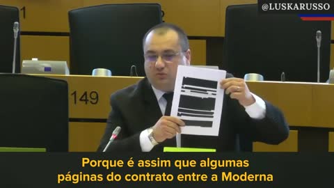 Eurodeputado Cristian Terhes, um homem de coragem a colocar á Moderna as perguntas que se impõem.