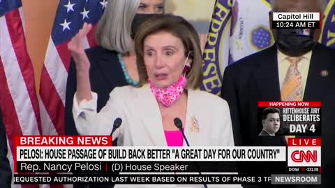 Pelosi Snaps at Reporter Asking About CBO
