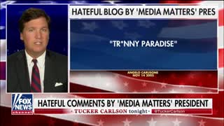 Tucker rips into Media Matters president and MSNBC's Chris Hayes