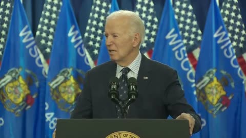 Joe Biden Suffers A Total Eclipse Of His Shame As He Bumbles And Fibs In Wisconsin