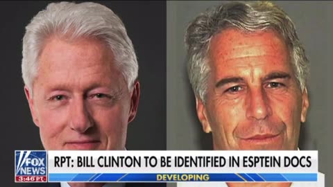 Bill Clinton Will Be Identified 50 Times In Epstein Documents As 'John Doe 36'