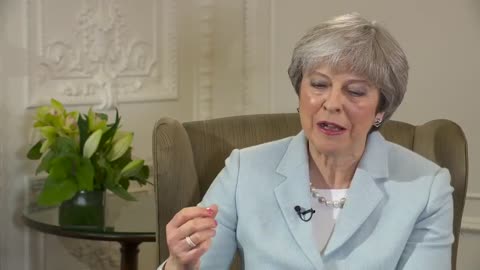 British PM Theresa May Defends Trump Over Concerns About His Mental State
