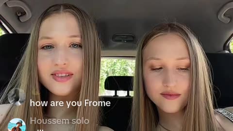 Twins live broadcastin on tiktok| live broadcast of twins