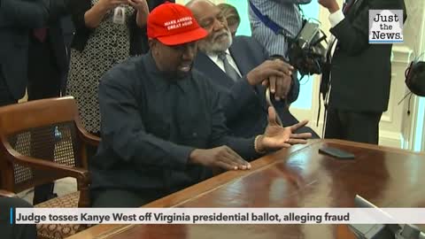Judge tosses Kanye West off Virginia presidential ballot, alleging fraud