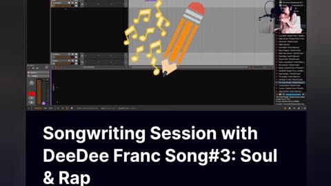 Highlights from DeeDee Franc's EP3 of Her Songwriting Session