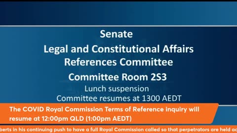 COVID Royal Commission Terms of Reference Inquiry