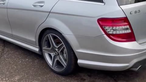 Illegally imported Mercedes C63 AMG
