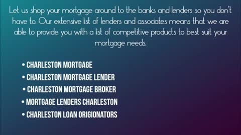 mortgage lenders charleston