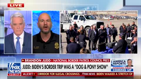 Border Patrol Council President Says Biden's Visit To Souther Border Is A 'Photo-Op'