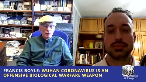 2/7/2020 - Dr Francis Boyle is the FIRST to expose COV-19 as a bioweapon