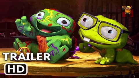 TEENAGE MUTANT NINJA TURTLES_ MUTANT MAYHEM Baby Turtles Trailer (2023) Animated Movie
