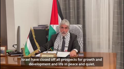 Ambasador Palestyny w przemówieniu skierowanym do polskiej opinii publicznej