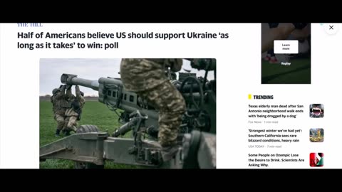 96% Support Ukraine War, According to FAKE NEWS Fox News Poll