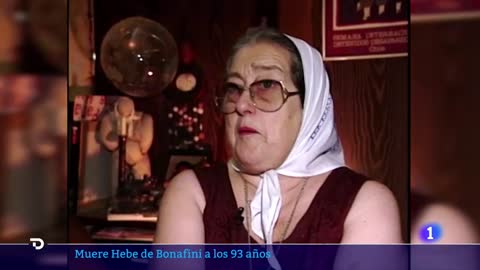 ARGENTINA Muere HEBE de BONAFINI, líder de las MADRES que se plantaron contra la DICTADURA RTVE