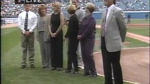 September 14, 1997 - White Sox Retire Carlton Fisk's #72