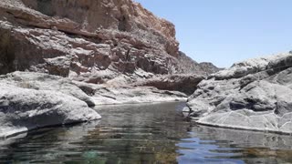 Wadi Dama,fresh water and a nice place to swim