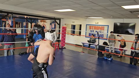 Joey sparring Braelin 4/6/24