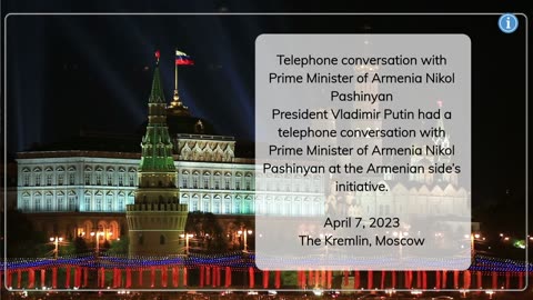 Telephone conversation with Prime Minister of Armenia Nikol Pashinyan