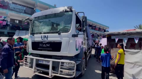 Critical aid reaches Gaza's Deir al-Balah