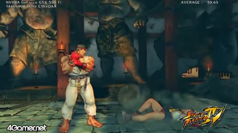 StreetFighter IV Benchmark