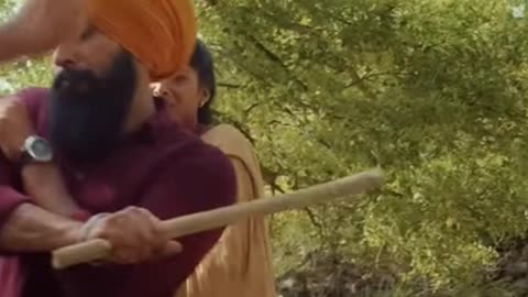 Saheb in action to save his sister | Mera Baba Nanak Movie Scene 🔥#MeraBabaNanak #punjabimovie