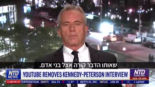 Candidate Robert F Kennedy Jr. Censored by YouTube