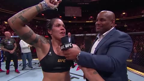 Amanda Nunes Octagon Interview | UFC 289 - RETIREMENT FIGHT