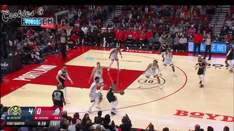 Jusuf Nurkic Highlights Trail Blazers vs. Nuggets 8th Dec 2022