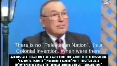 Ex-Israeli-Arab MP: "No Such Thing as Palestinian Nation