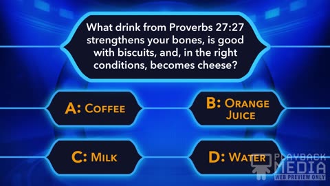 Food in the Bible Trivia Game for Kids