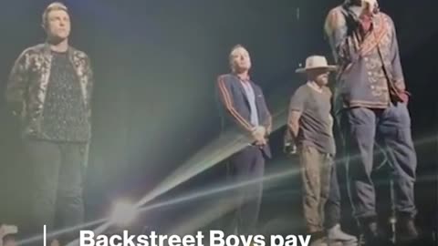 The #BackstreetBoys paid tribute to #AaronCarter,