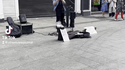 Dublin City street performers
