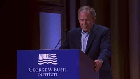 George W Bush Attacks Russian President Vladimir Putin Anew