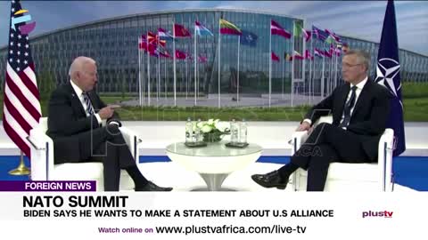 NATO Summit: Biden Says He Wants To Make A Statement About U.S. Alliance | FOREIGN