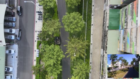 Green Corridor at Fengshan District 🇹🇼 (2023-07) {aerial}