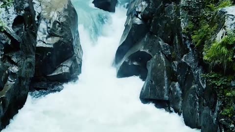 waterfall with relaxing music#shorts#rumble shorts#waterfalls