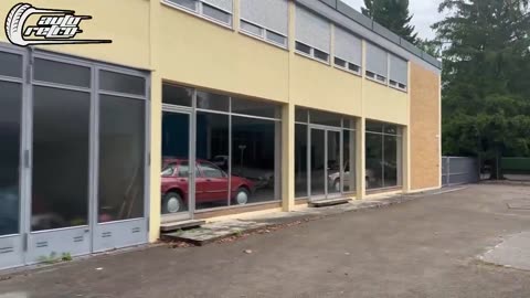 BRAND NEW 80's FORDS STILL INSIDE DISUSED FORD DEALERSHIP SIERRA, ESCORT, FIESTA, ORION