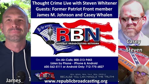 Thought Crime Live With Former Patriot Front Member James M. Johnson