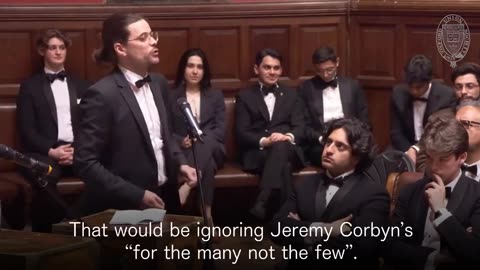 Nancy Pelosi Gets a Proper Spanking from UK's Winston Marshall at Oxford Union