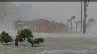 Hurricane Ian Survivors Ride Out Storm In House