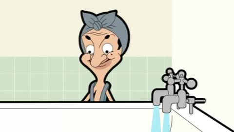 Lovely bubble bath - Mr Bean Official Cartoon