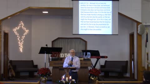 Sermon from 12-12-2021 Mansfield Community Church