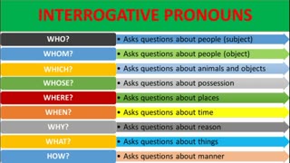 Interrogative Questions - English for Beginners