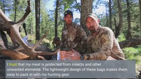 Customer Feedback: Koola Buck Strong Lighweight Breathable Hunting Game Bags for Deer & Elk - C...