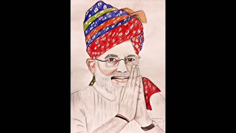 PM NARENDRA MODI JI DRAWING || Drawing Narendra Modi || नरेंद्र मोदी ड्राइंग