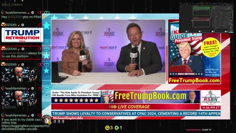 huwhite stream - meme creation & Trump addresses Christian Broadcasters at NRB Convention