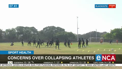 CONCERNS OVER COLLAPSING ATHLETES
