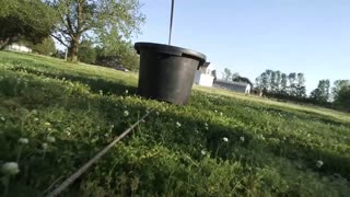 Dragging a Cattle Stock Tank With my Buick