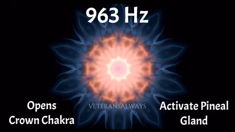 THE HEALING 963 Hz FREQUENCY - OPENS the Crown chakra & activated Pineal Gland
